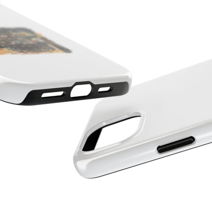 Artistic Tough Phone Cases with Cozy Pub Scene