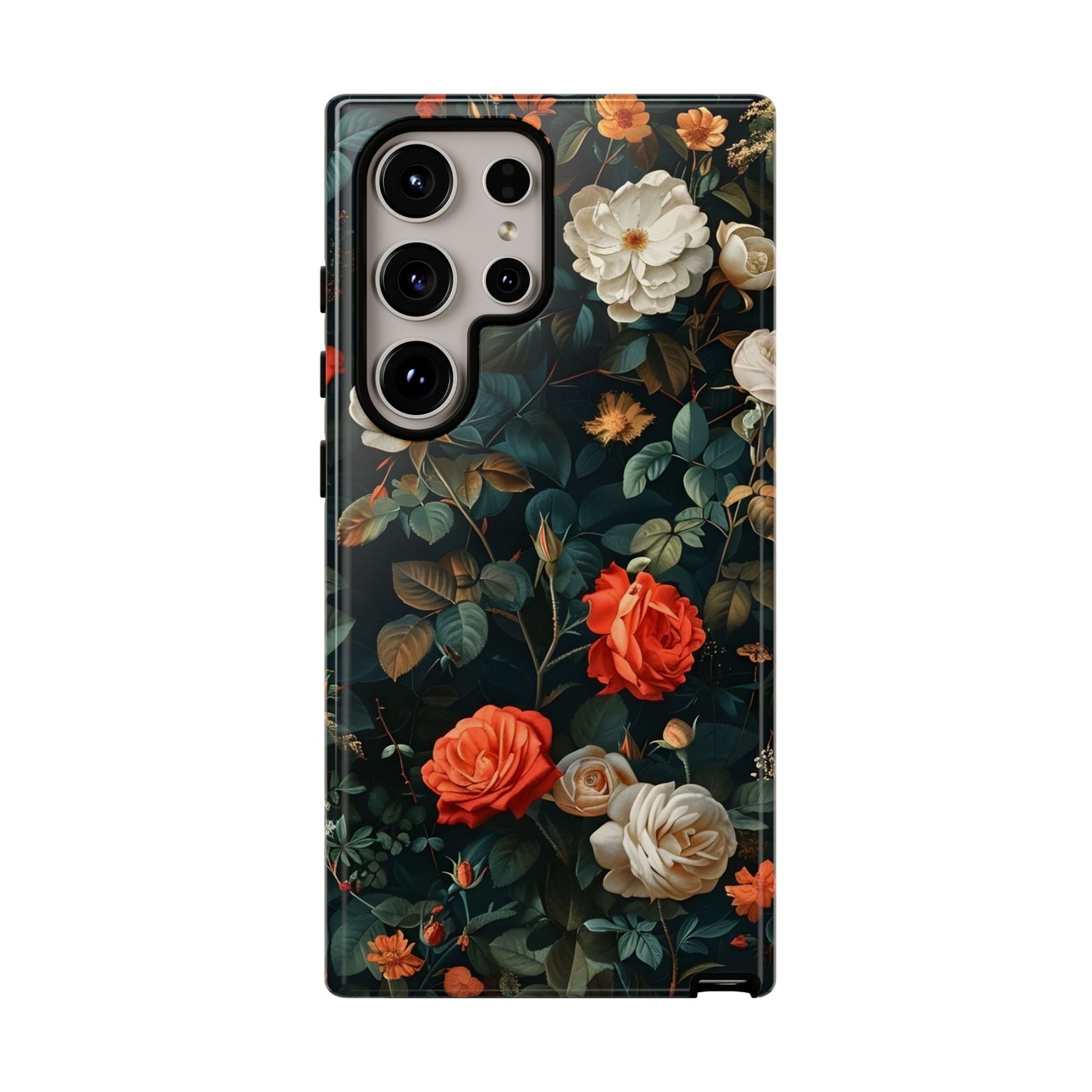 Floral Phone Case | Tough Cases with Elegant Design | Gift for Her, Mother's Day, Birthdays, Personalized, Trendy Tech Accessories
