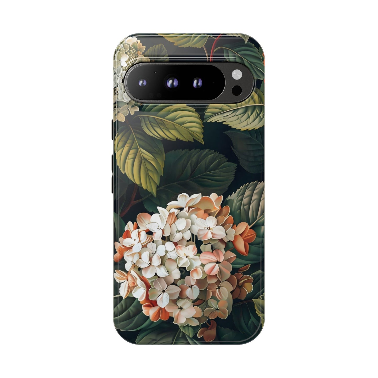 Floral Phone Case - Tough Cases, Nature Lover Gift, Floral Design, Botanical Phone Cover, Stylish Cellphone Accessory, Mother's Day Gift