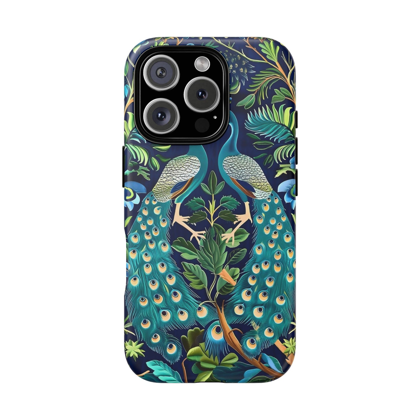 Peacock Tough Phone Case - Colorful Protective Cover, Nature Lover Gift, Stylish Accessory for Celebrations