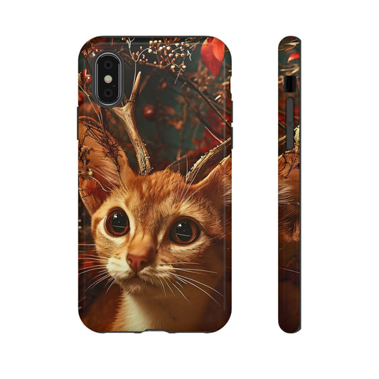 Cat Themed Phone Case, Tough Cases for Cat Lovers, Unique Pet Gifts, Animal Chic Accessories, Personalized Phone Protector