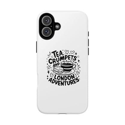 London Adventures Phone Case - Tea & Crumpets Design