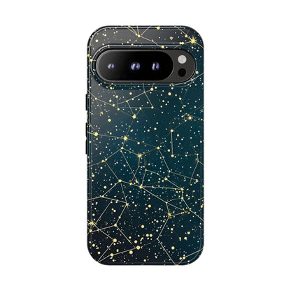 Celestial Phone Case - Starry Night Galaxy Design, Tough Case for Astrology Lovers, Cosmic Gift for Birthdays, Space Themed Accessory