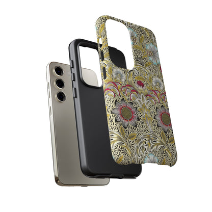 Floral Phone Case - Tough Cases, Floral Design, Stylish, Protective, Unique Gift for Her, Phone Accessories