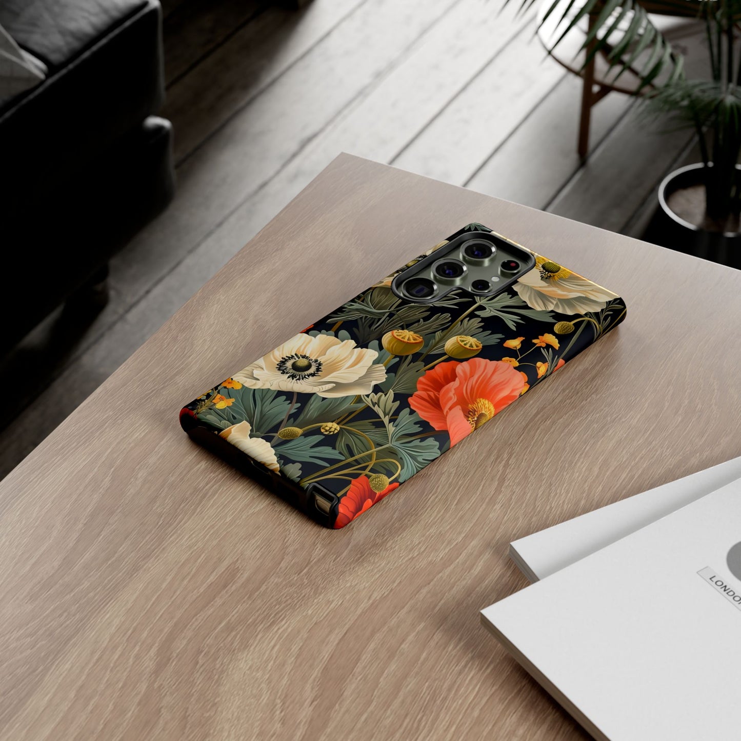 Floral Phone Case - Tough Cases with Vibrant Garden Design, Phone Accessory, Gift for Her, Spring Style, Nature Lover
