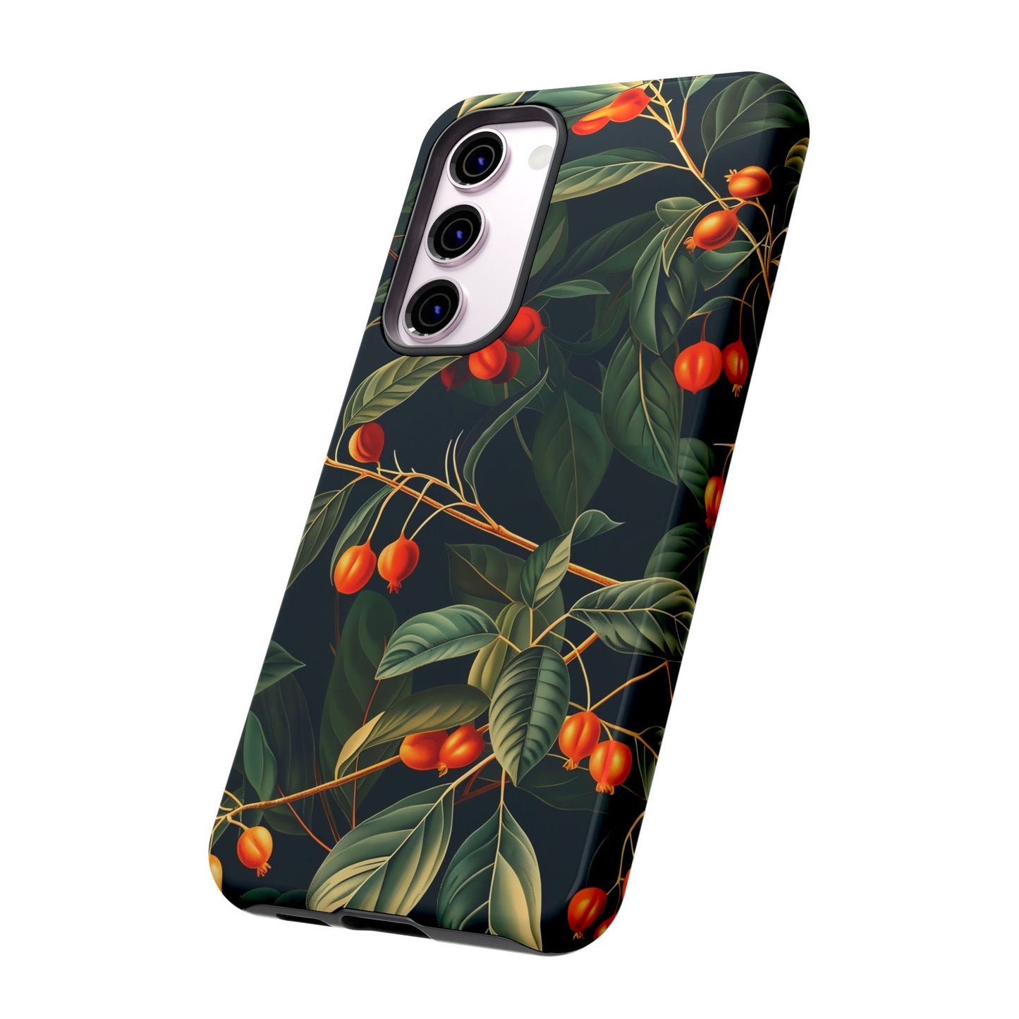 Tough Cases, Floral Phone Case, Nature-Inspired Tech, Unique Gift, Phone Accessory, Botanical Design, Fall Vibes