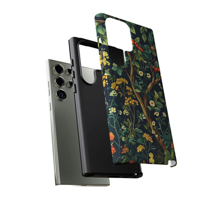 Floral iPhone Case, Nature Inspired Tough Case, Botanical Phone Cover, Eco-Friendly Gift, Unique Floral Design