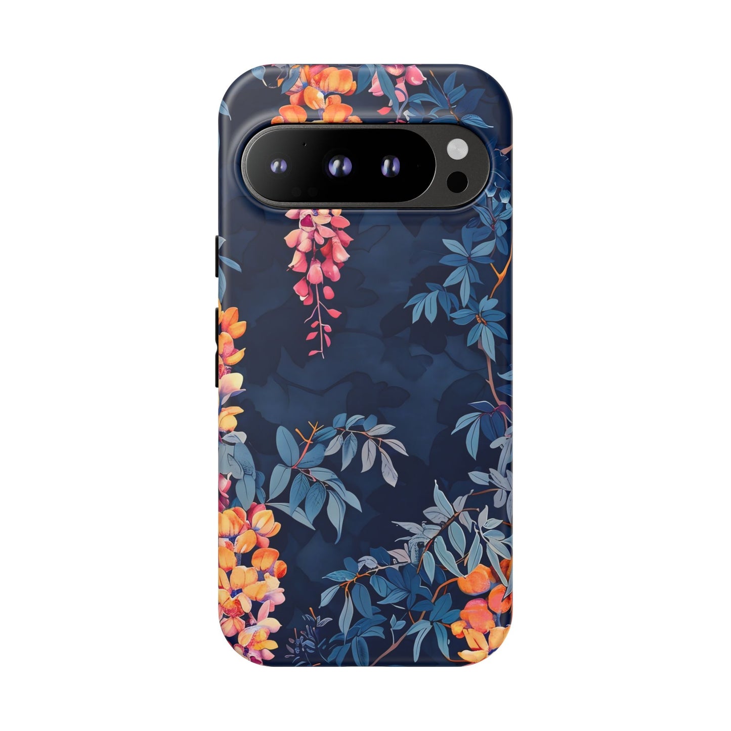 Floral iPhone Case, Tough Phone Cover, Gift for Her, Nature Lover Accessory, Spring Decor, Unique Floral Design