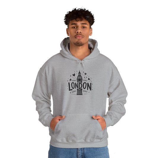 Unisex Heavy Blend™ Hooded Sweatshirt - Love Happy London