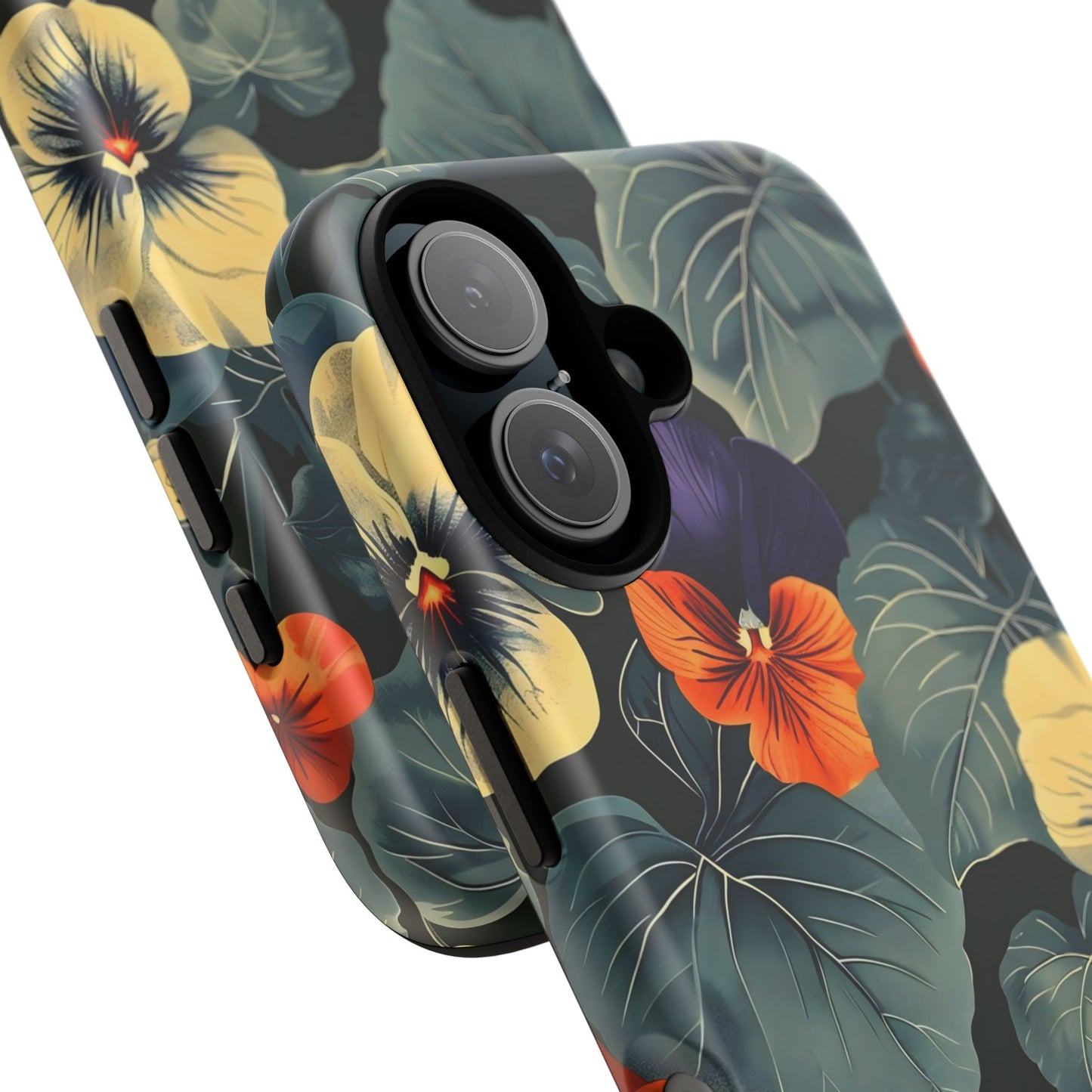 Tough Cases Floral iPhone Case, Tough Phone Cover, Stylish Floral Design, Gift for Her, Summer Vibe, Durable Protective Case