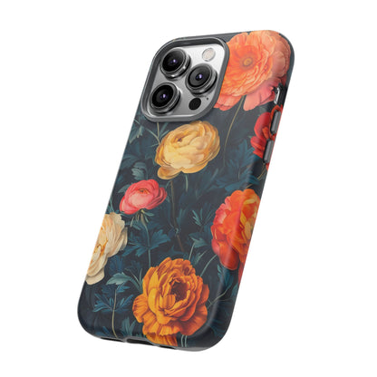 Floral Phone Case, Tough Cases for Phone Protection, Gift for Flower Lovers, Floral Designs, Spring Decor