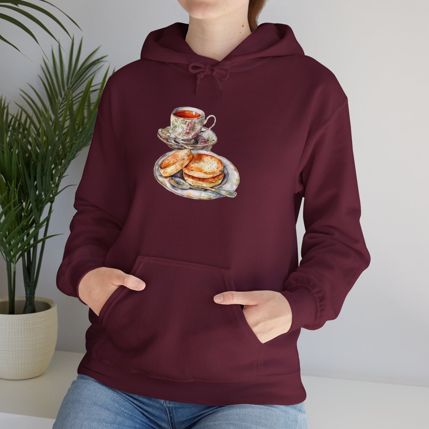 Unisex Heavy Blend™ Hooded Sweatshirt - A Feast Fit for Royalty - British Royal Cuisine