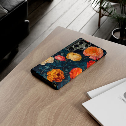 Floral Phone Case, Tough Cases for Phone Protection, Gift for Flower Lovers, Floral Designs, Spring Decor