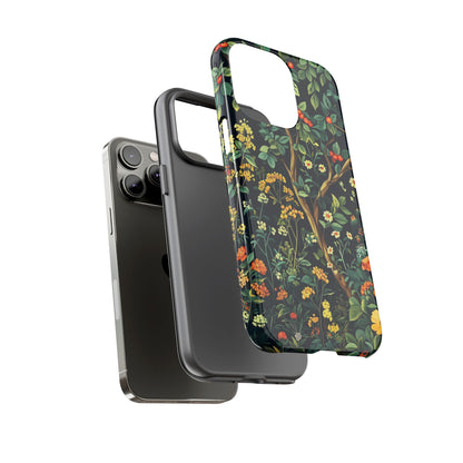 Floral Phone Case - Tough Cases, Colorful Nature Design, Gift for Flower Lovers, Phone Accessory, Unique Cell Phone Cover
