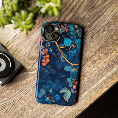 Artistic Phone Case with Floral Design, Tough Cases for iPhone, Nature-Inspired Accessory, Unique Gift for Her, Protective Cover