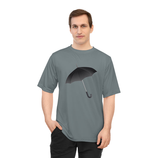 Unisex Zone Performance T-shirt - Regal Royal Umbrella - Elegant and Majestic