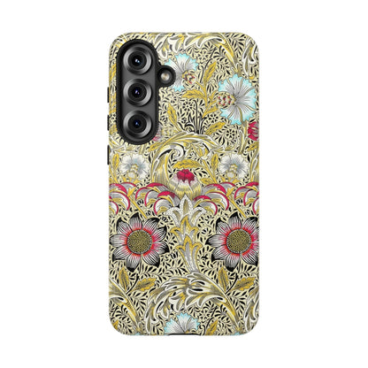 Floral Phone Case - Tough Cases, Floral Design, Stylish, Protective, Unique Gift for Her, Phone Accessories