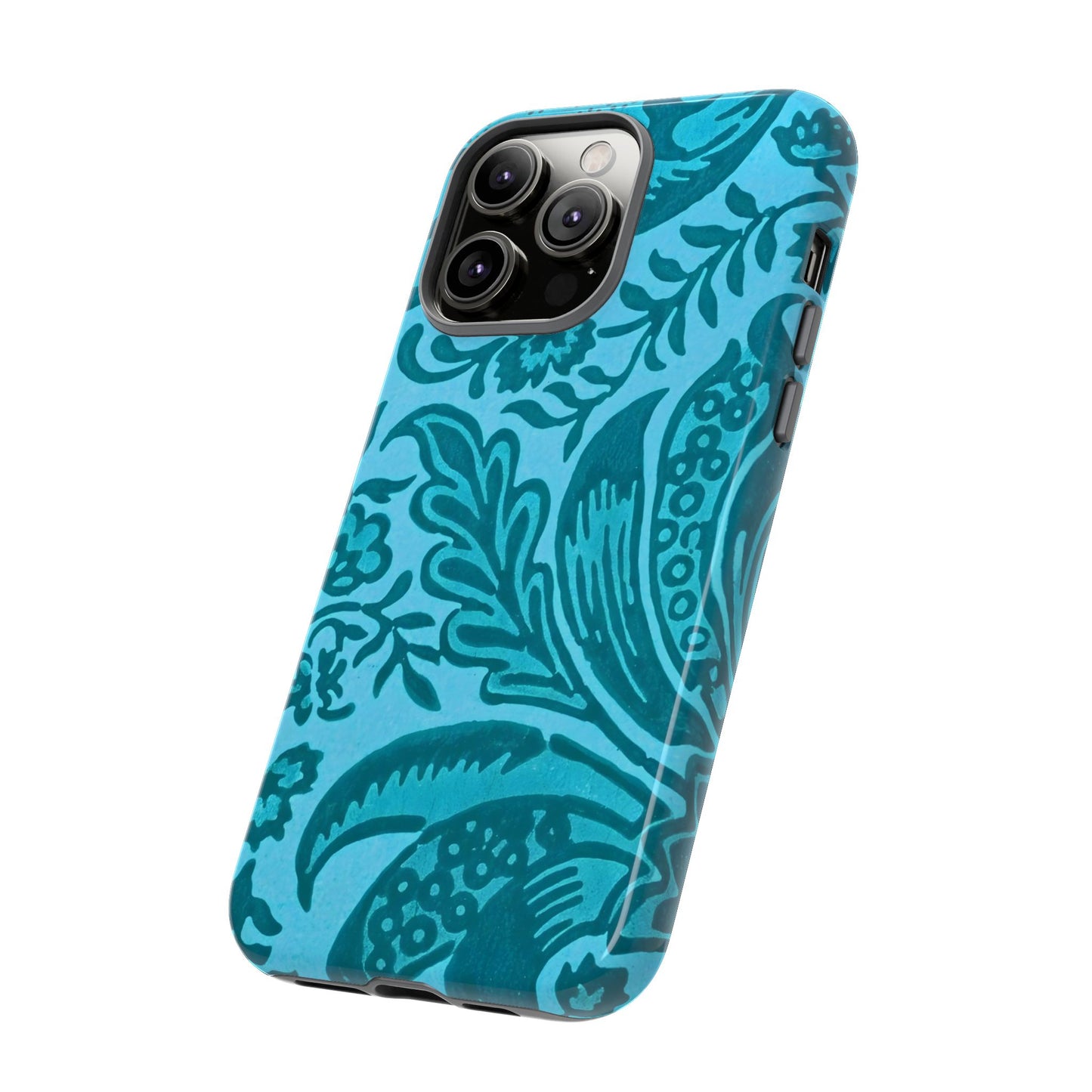 Tough Cases Floral Phone Case, Boho Chic Cover for Smartphones, Unique Gift for Her, Trendy Tech Accessory, Perfect for Personalization
