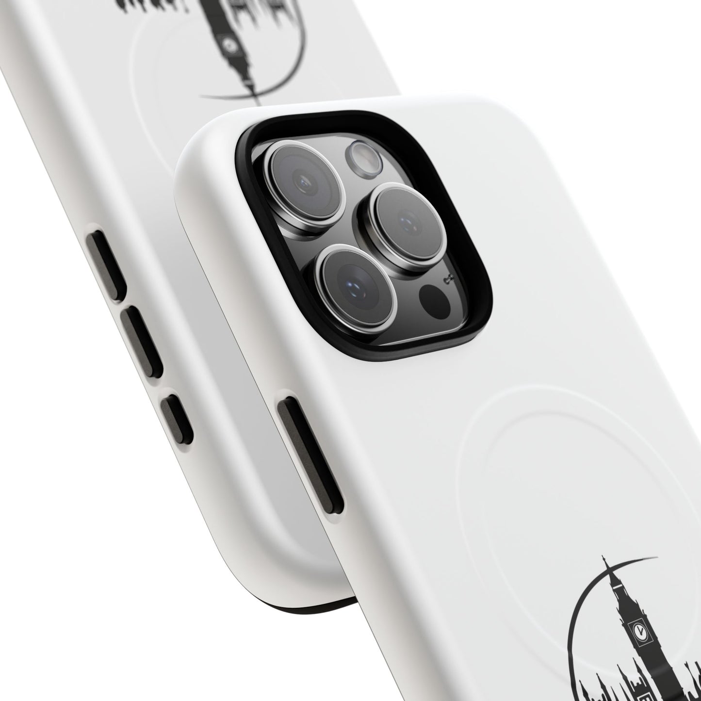 Stylish Tough Magnetic Phone Case with London Skyline, Unique Design, Perfect Gift for Travelers, Phone Protection, Customizable Accessories