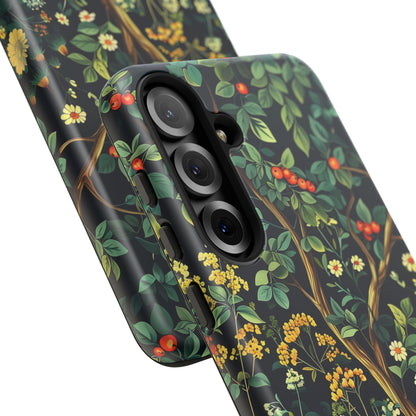 Floral Phone Case - Tough Cases, Colorful Nature Design, Gift for Flower Lovers, Phone Accessory, Unique Cell Phone Cover