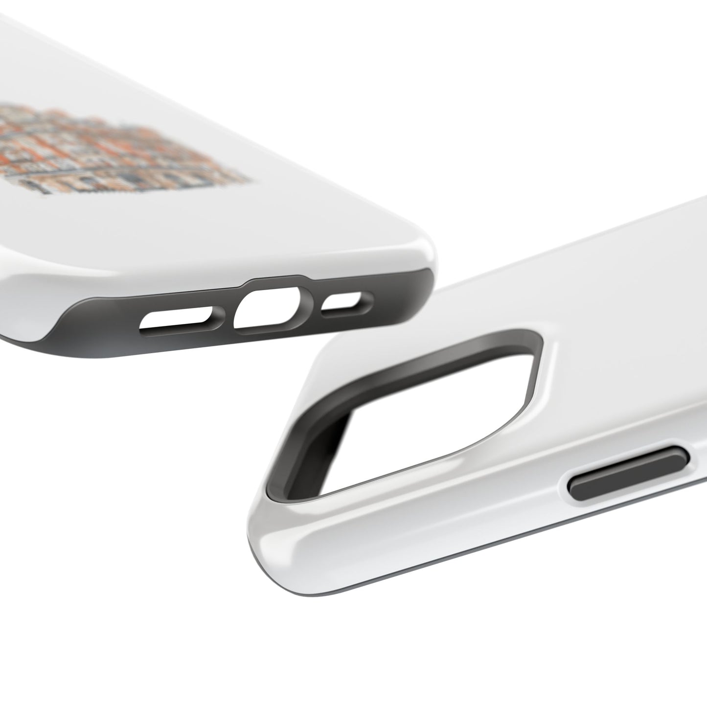 Stylish Magnetic Phone Cases, Unique Design, Urban Art, Customizable Accessories, Great Gift for Phone Lovers