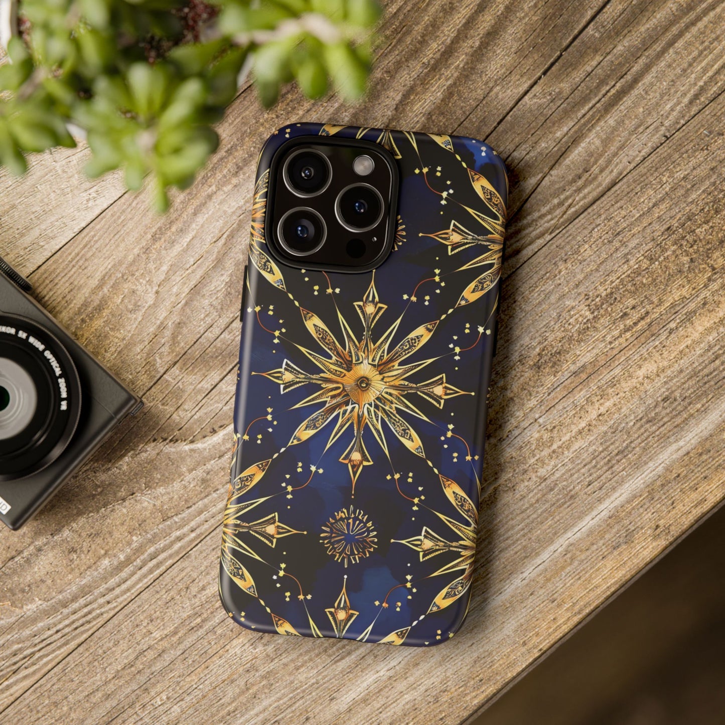 Tough Cases Phone Case with Celestial Design, Stylish Phone Cover, Unique Gift for Space Lovers, Durable Protection, Cosmic Art