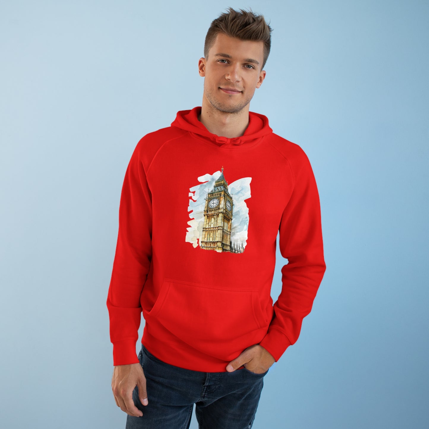 Unisex Hoodie - Big Ben - Iconic British Tower