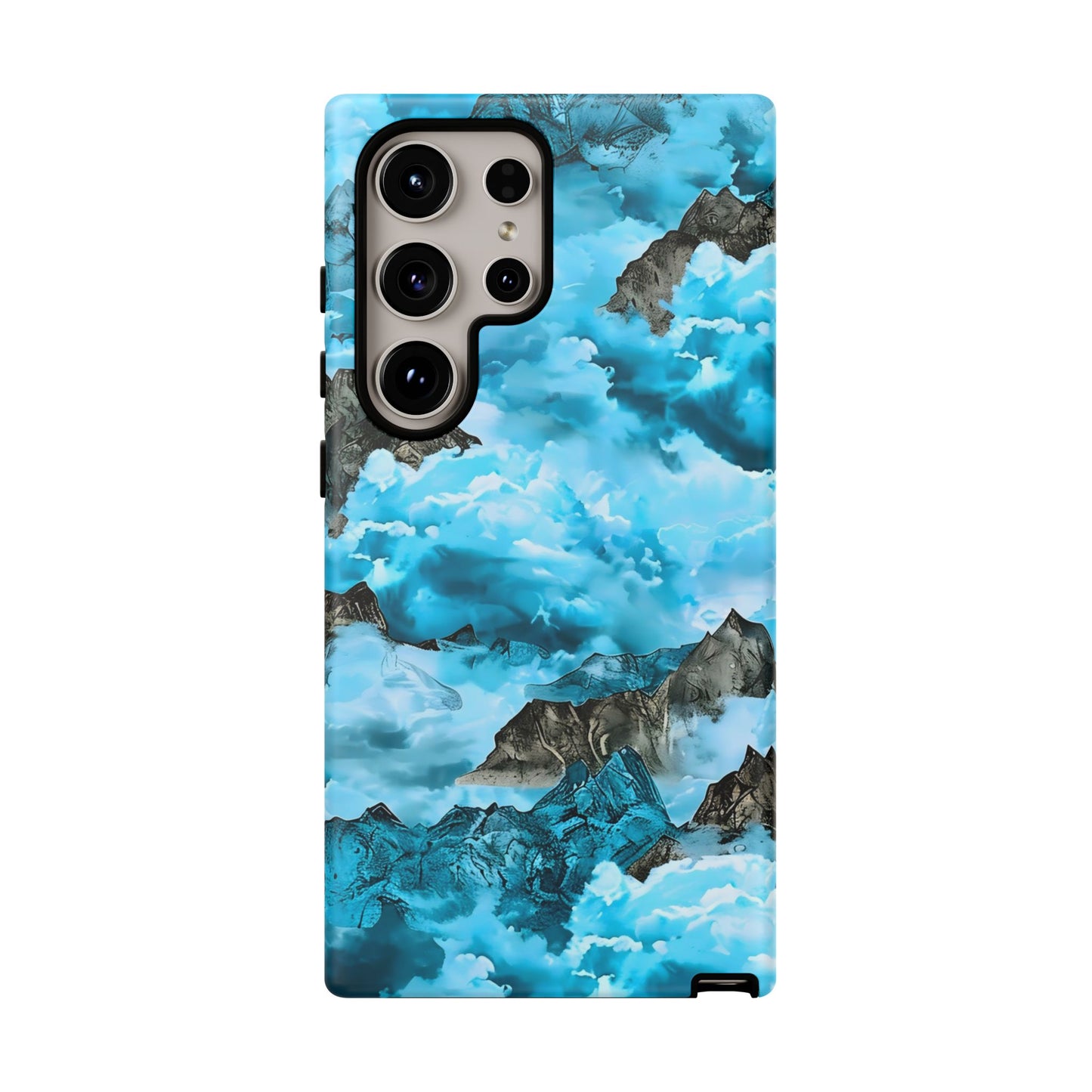 Mountain Wave Phone Case - Adventure Gear, Outdoor Gifts, Stylish Cases, Trendy Accessories, Nature Lovers