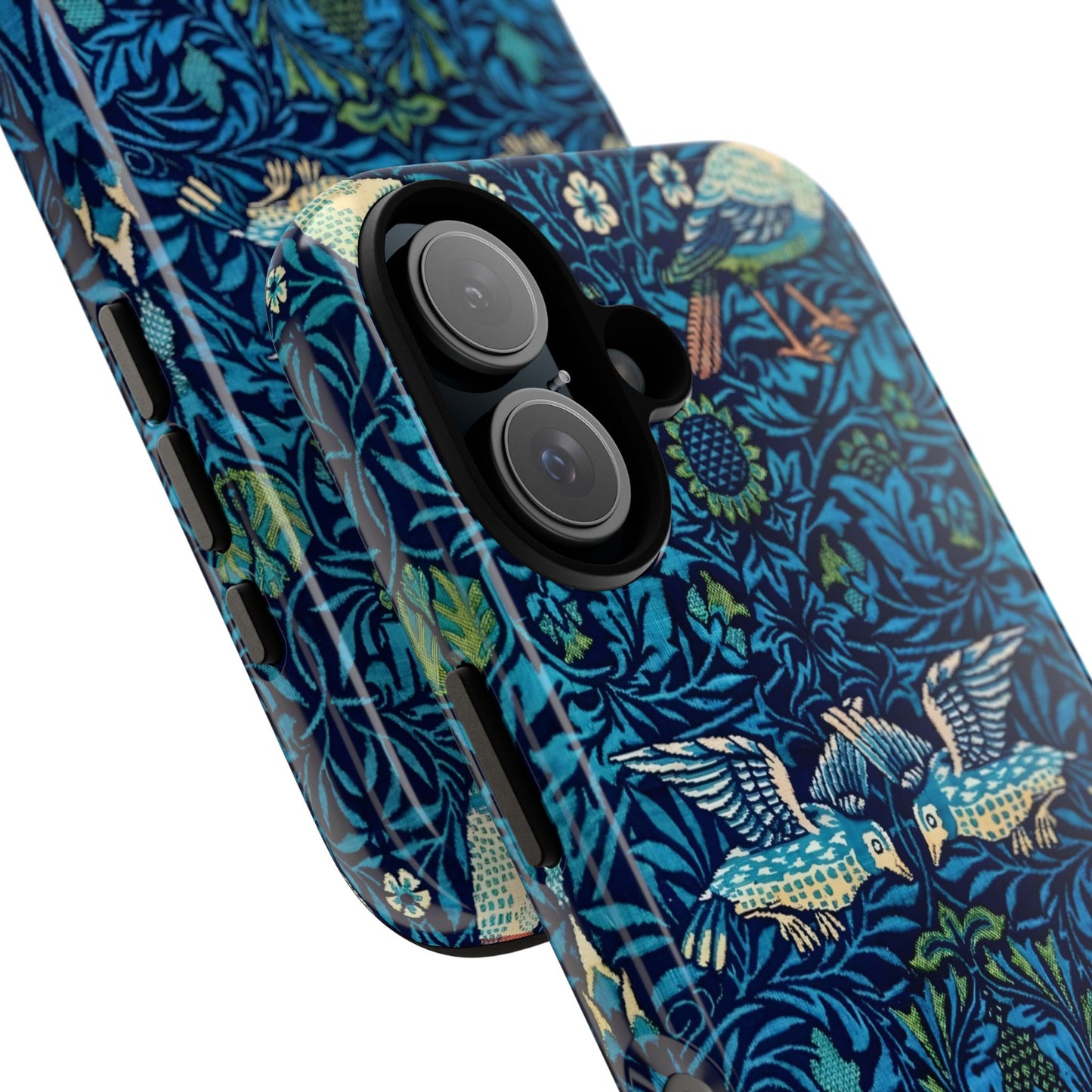 Elegant Bird Pattern Phone Case | Nature Lover Gift, Stylish Mobile Cover, Floral Design, Eco-Friendly, Unique Cell Phone Protector