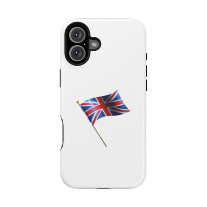 Vintage Union Jack Magnetic Phone Case, British Flag Tough Case, Gift for Anglophiles, Travel Accessories,UK Prid e Case