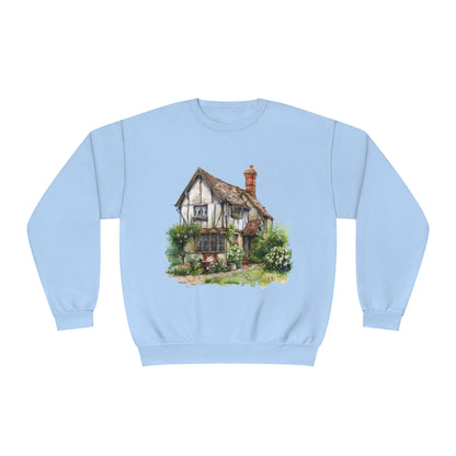 Unisex NuBlend® Crewneck Sweatshirt - British Historic House Classic Architectural Elegance
