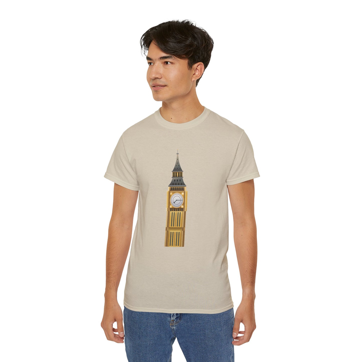 Unisex Ultra Cotton Tee - Iconic Big Ben Clock Tower