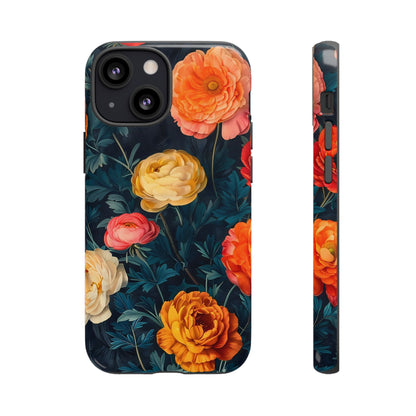 Floral Phone Case, Tough Cases for Phone Protection, Gift for Flower Lovers, Floral Designs, Spring Decor