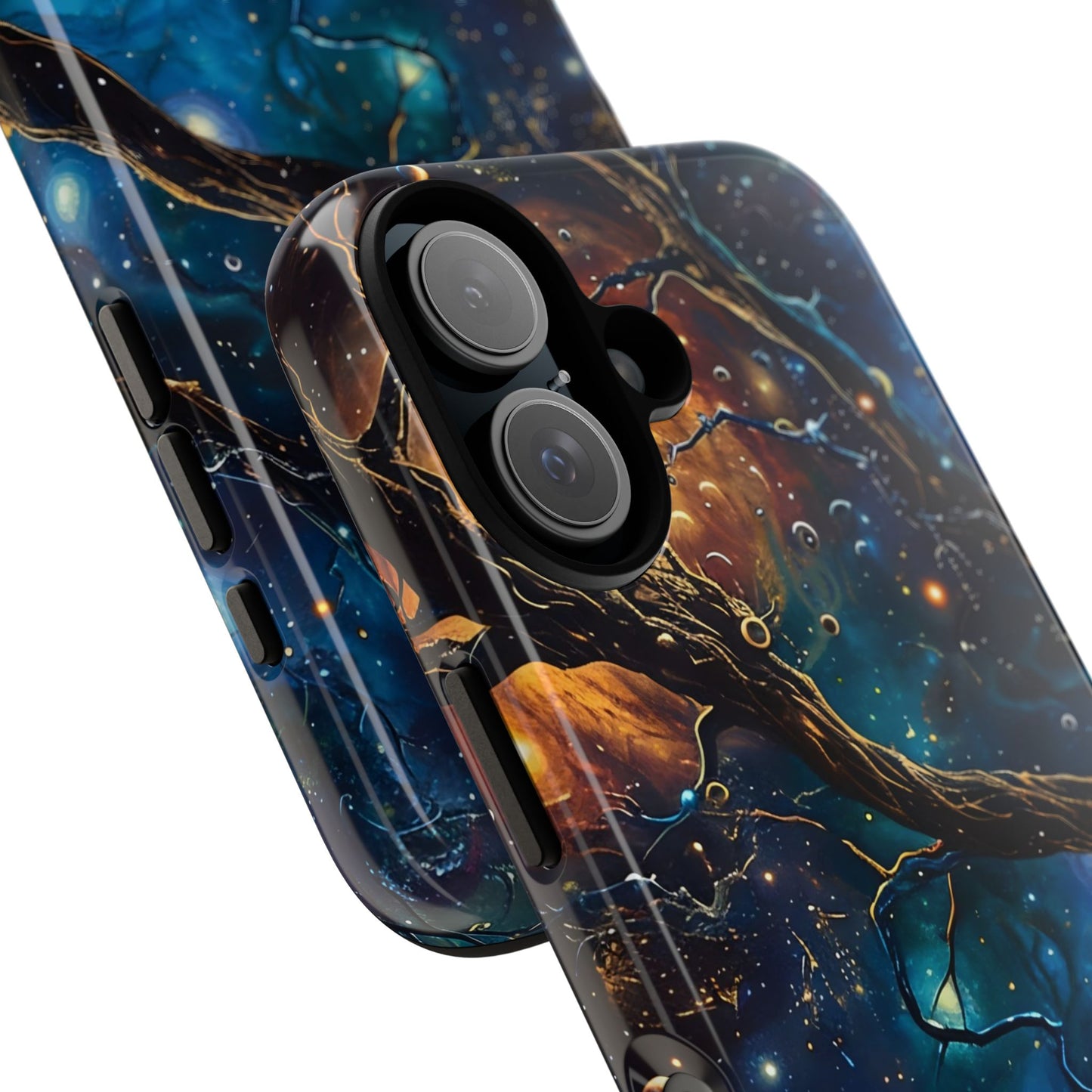 Galaxy-Themed Phone Case, Astronaut Gift, Space Lover Accessory, Unique Phone Cover, Cosmic Art Case