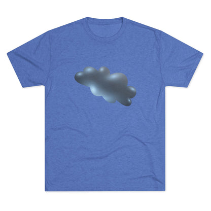 Serene Cloudscape - Dreamy Cloud Soft Unisex Tri-Blend Crew Tee