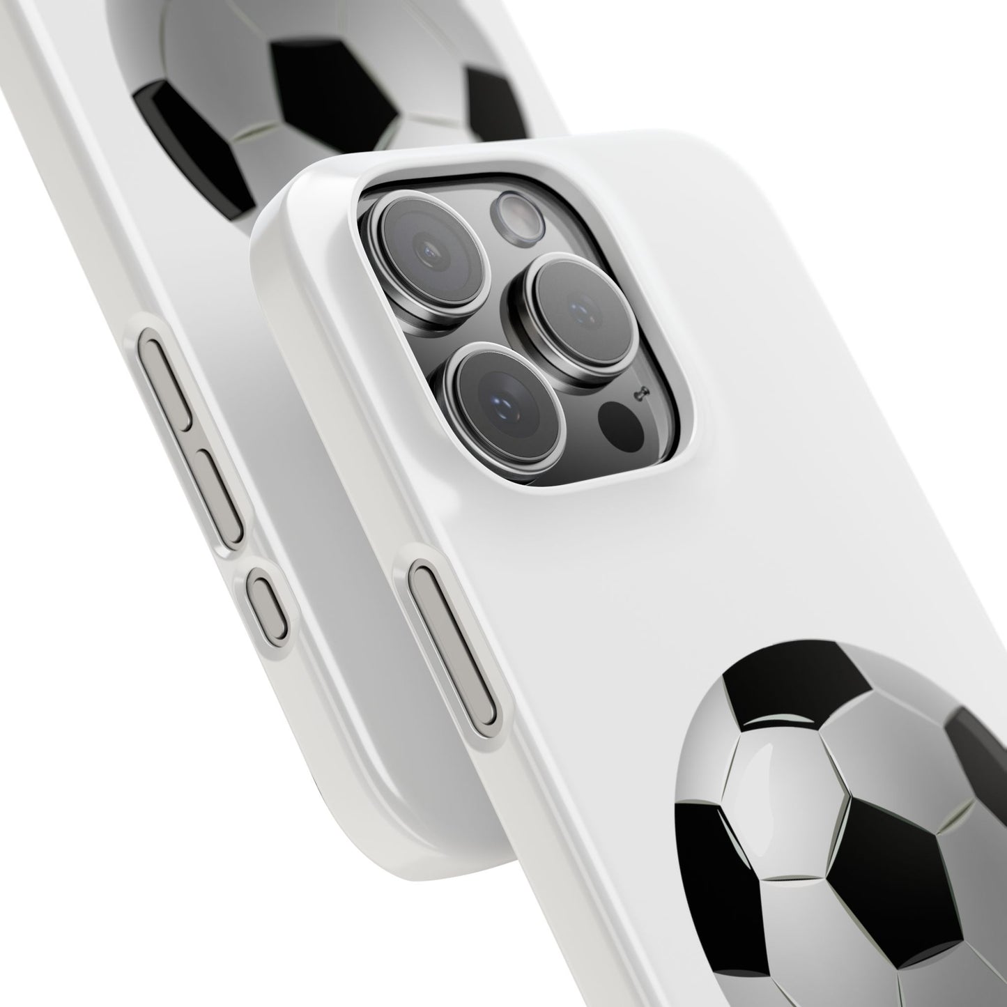 Soccer Ball Slim Phone Cases - Perfect for Sports Lovers, Gift for Athletes, Birthday Present, Stylish Accessories, Phone Protection