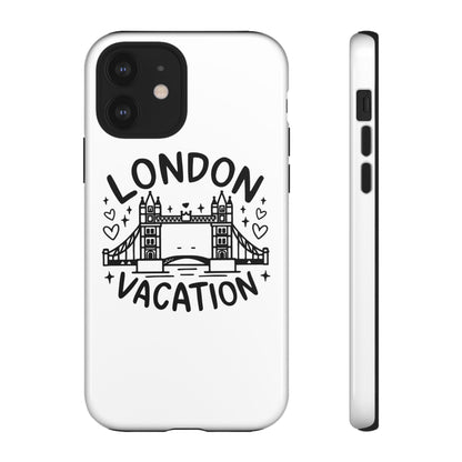 London Vacation Phone Case, Travel Accessories, Unique Gift, London Lover, Custom Phone Cover, Vacation Souvenir