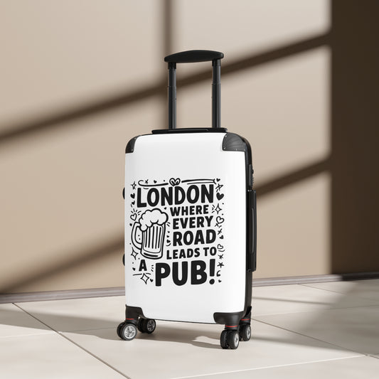London's Pub Leading Road - Suitcase