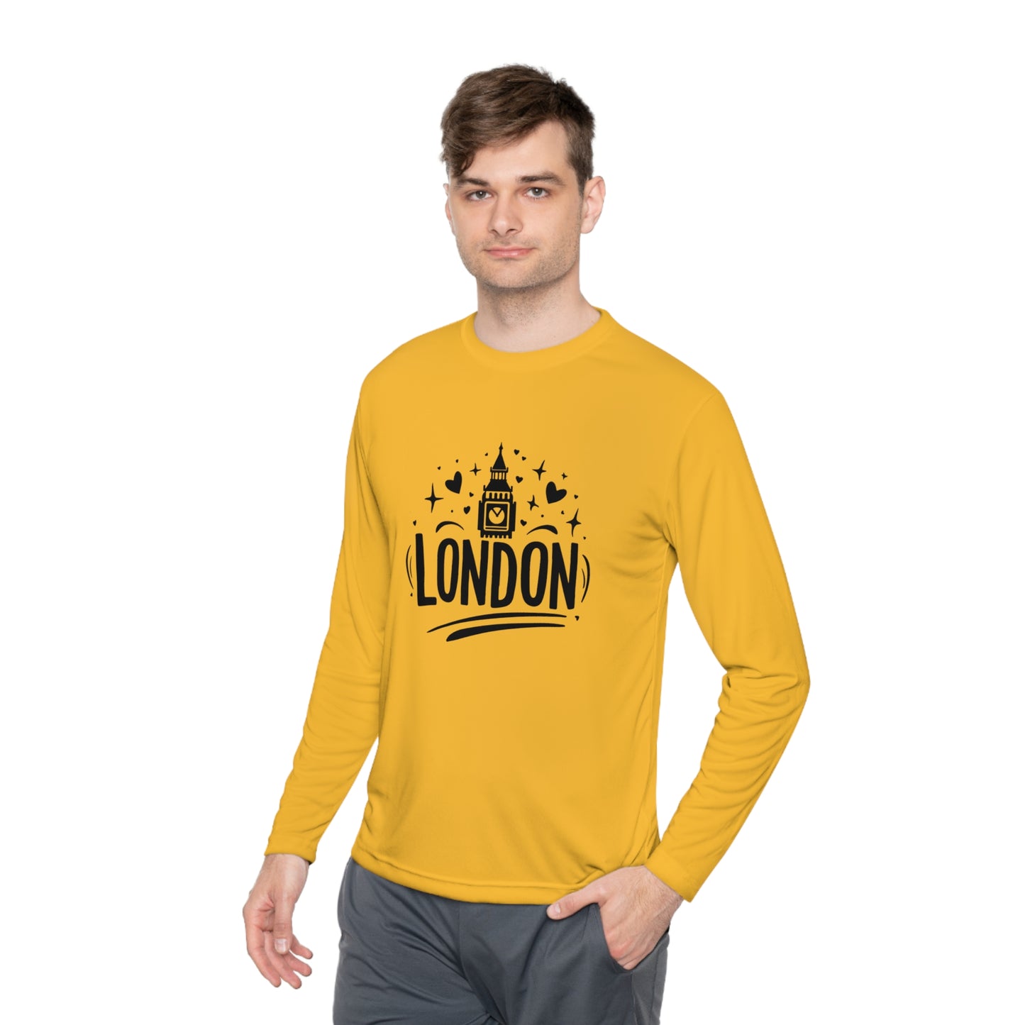 Unisex Lightweight Long Sleeve Tee - Love London