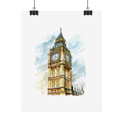 London Tower Rolled Posters