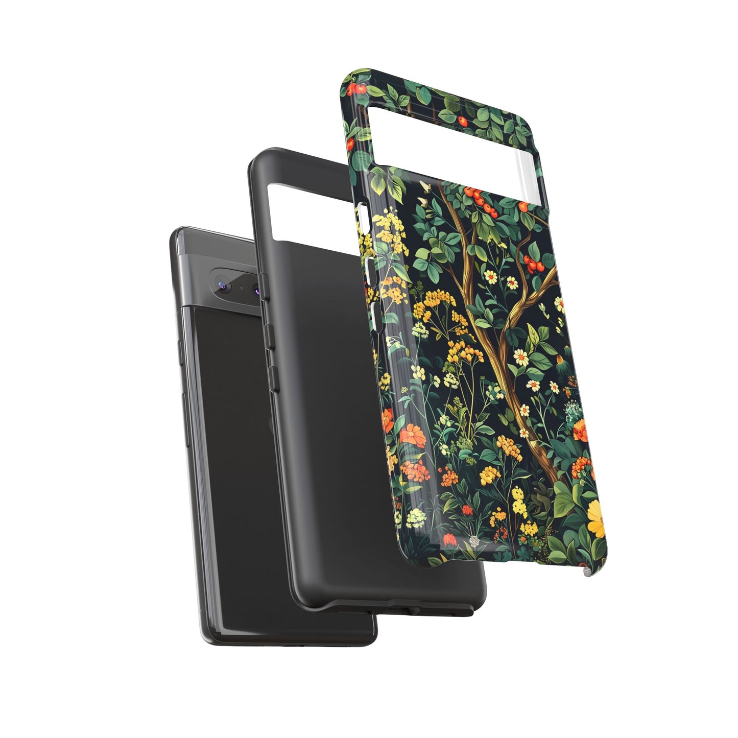 Floral Phone Case - Tough Cases, Colorful Nature Design, Gift for Flower Lovers, Phone Accessory, Unique Cell Phone Cover