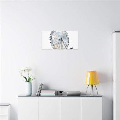 London Eye Canvas Print, Wall Art Decor, Travel Gift, Home Decoration, Unique Art Piece