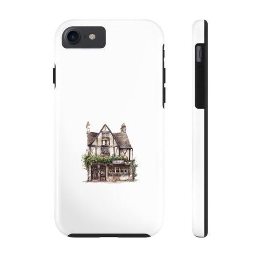 Charming Cottage Phone Case, Tough Floral Phone Cover, Unique Gift for Home Lovers, Rustic Design, Durable Phone Accessory