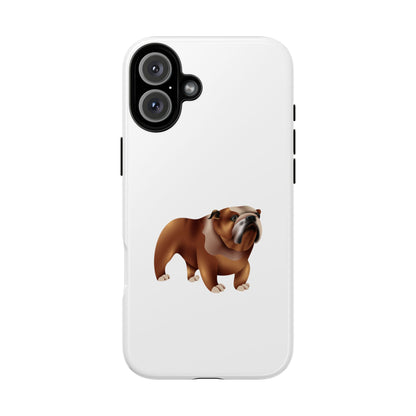 Bulldog Phone Case, Tough Cases for Dog Lovers, Custom Pet Accessories, Cute Bulldog Gifts, Animal Phone Covers