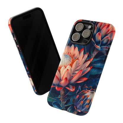 Floral Phone Case | Tough Cases, Floral Design, Phone Accessory, Gift for Her, Customizable Case, Nature Lover Gift