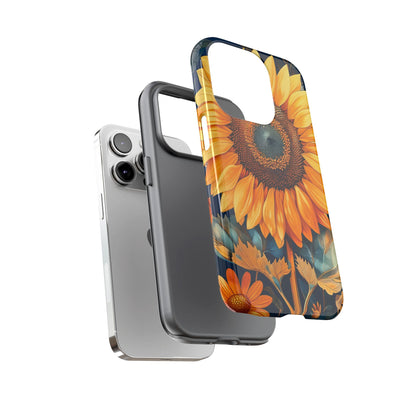 Sunflower Phone Case - Floral Design for Nature Lovers, Cute Spring Accessory, Gift for Her, Eco-Friendly Cover