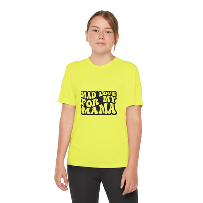 Mad Love for My Mama -Youth Tee - Trendy T-Shirt for Kids