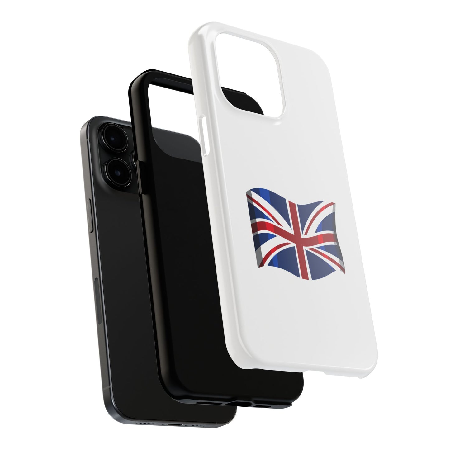 British Flag Tough Phone Case, Durable Phone Cover, Union Jack Case, Gift for UK Lovers, Stylish Phone Protector