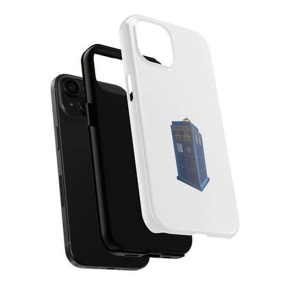 Doctor Who Tardis Phone Cases, Geeky Phone Protector, Unique Gifts for Whovians, Birthday, Holidays, Customizable Designs