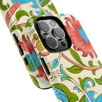 Tough Floral Phone Case - Artistic Smartphone Cover, Floral Print Gift, Protective Case | For Nature Lovers, Stylish Accessory, Phone [...]